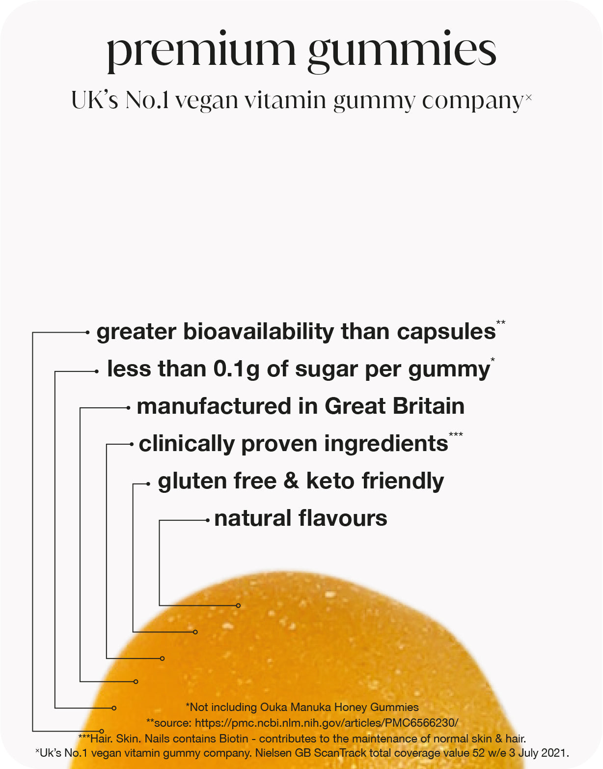 OUKA manuka honey 525MGO+ gummies