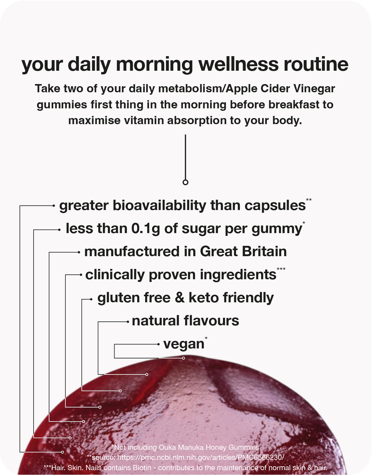 apple cider vinegar 1000mg gummies