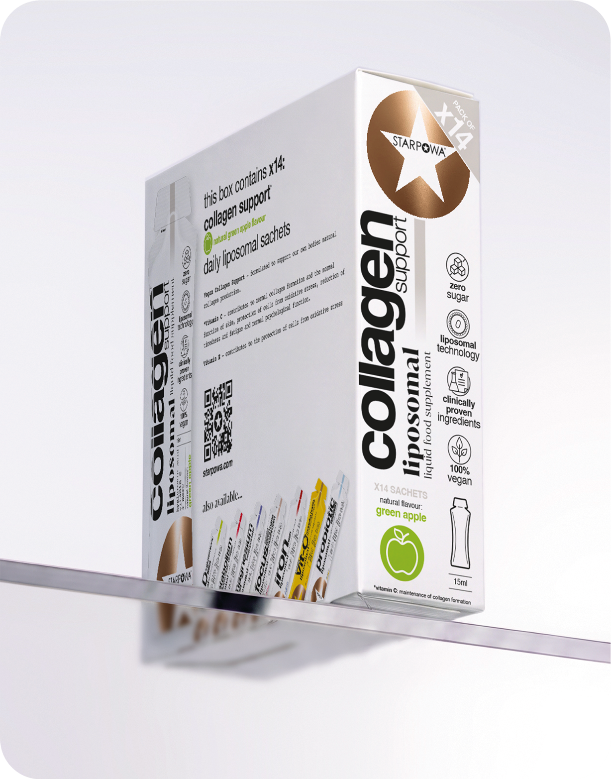 Vegan Collagen Support Liquid Liposomal