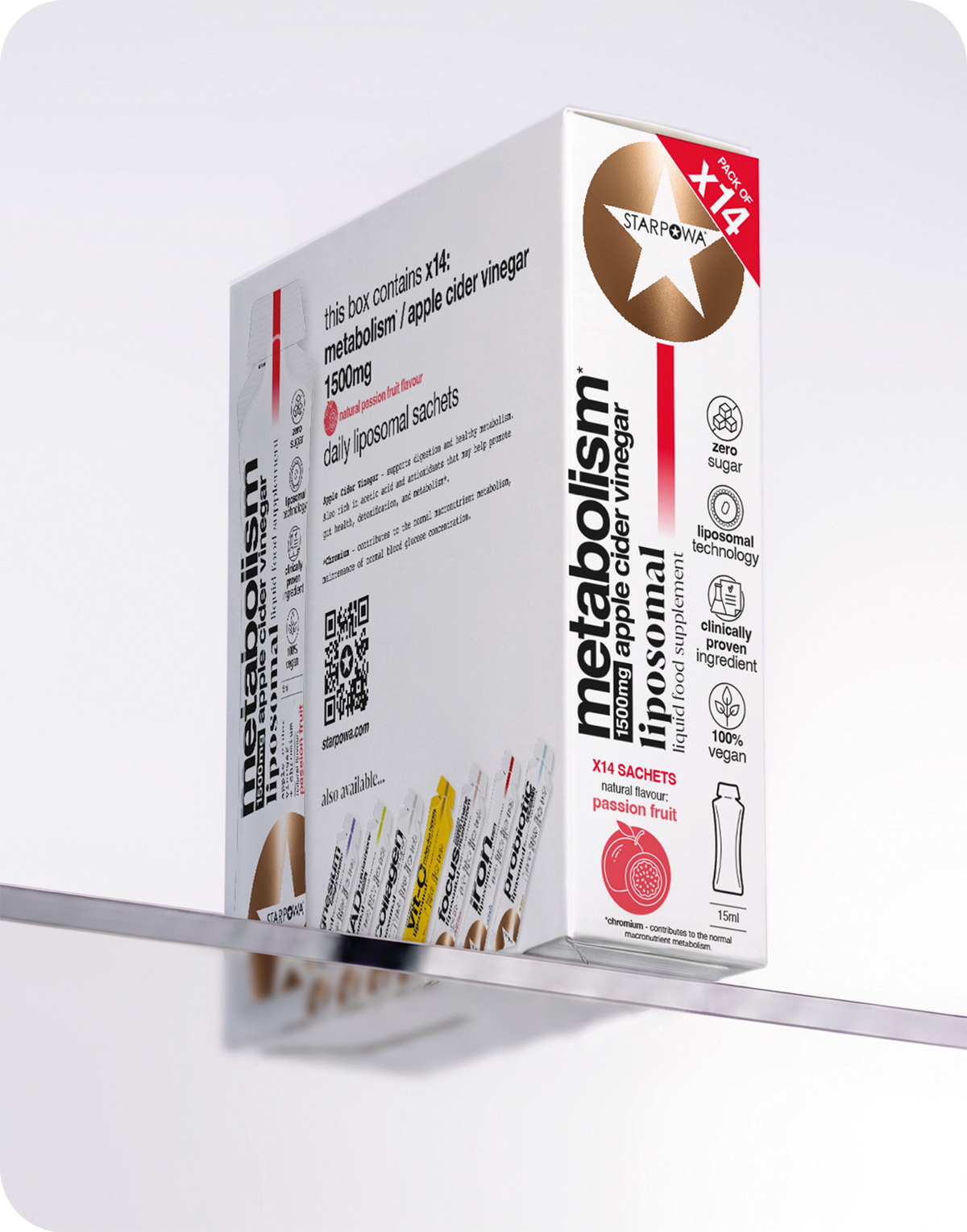 Metabolism ACV 1500mg Liquid Liposomal