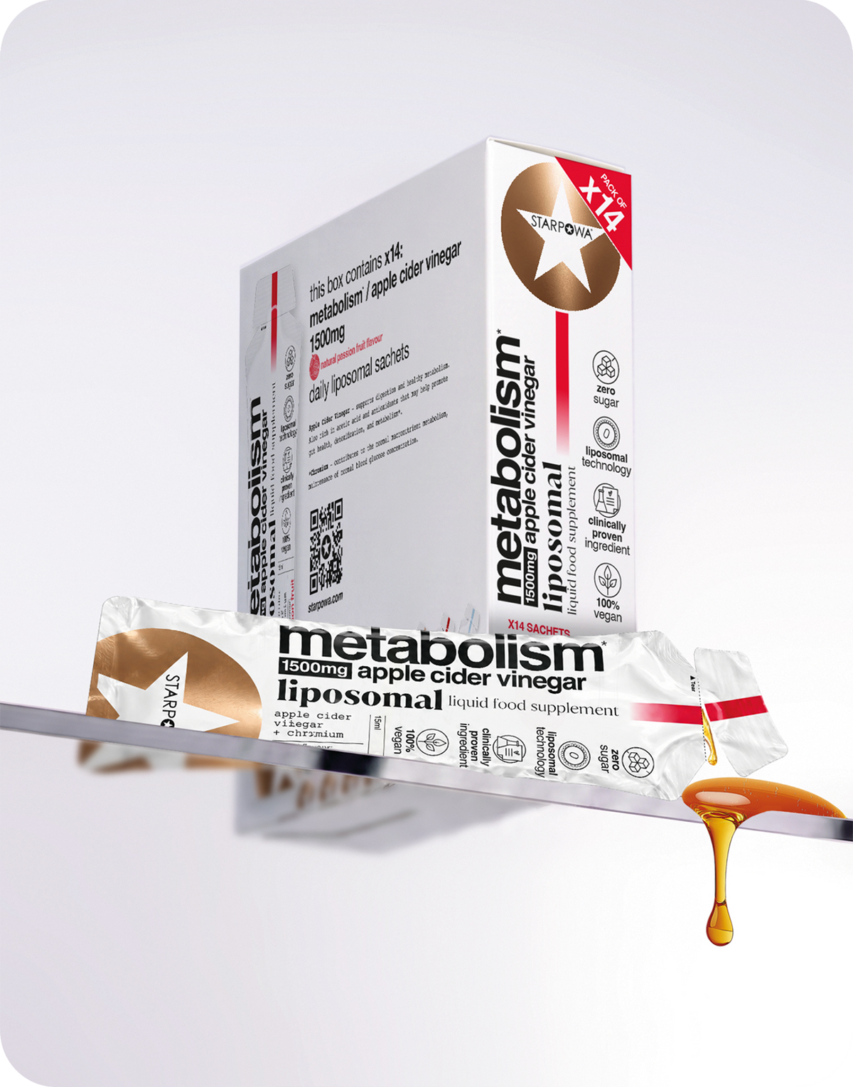 Metabolism ACV 1500mg Liquid Liposomal