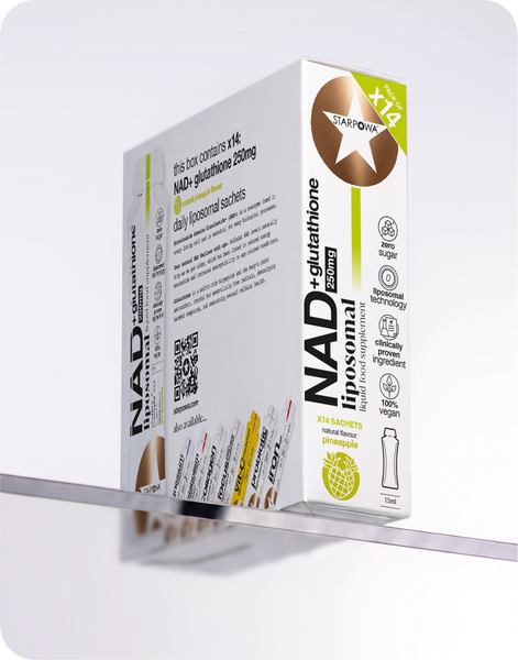 nad+ with glutathione 250mg Liquid Liposomal – STARPOWA UK Kojic Acid Brightening Cream tone evening face cream Scent:Unscented