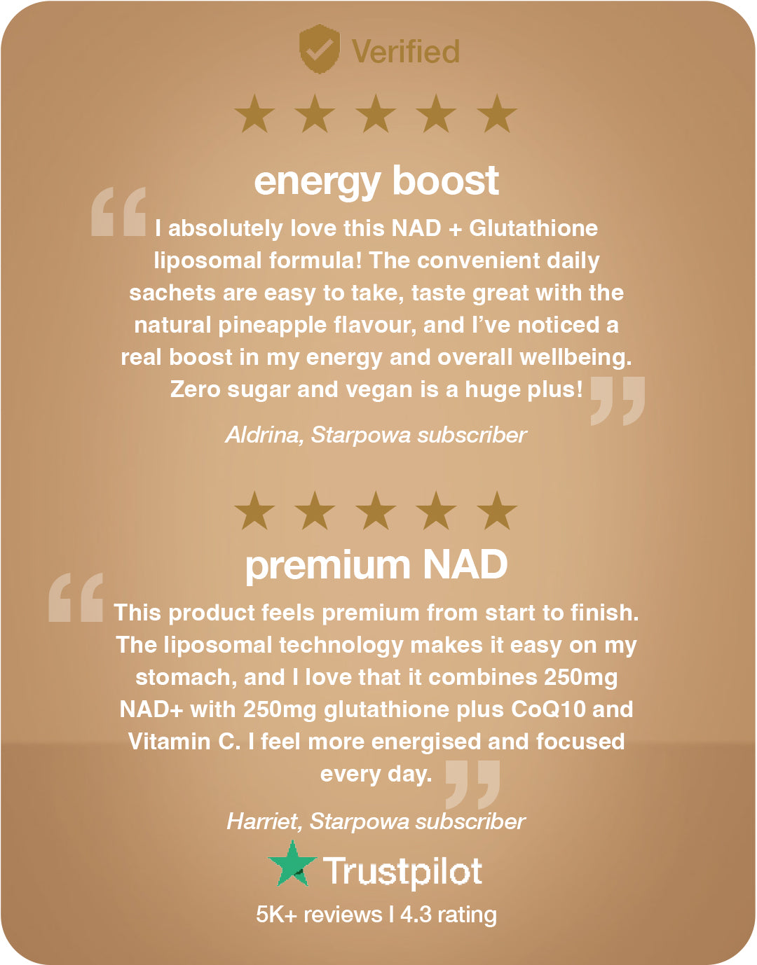 Nad+ Glutathione 250mg Liquid Liposomal