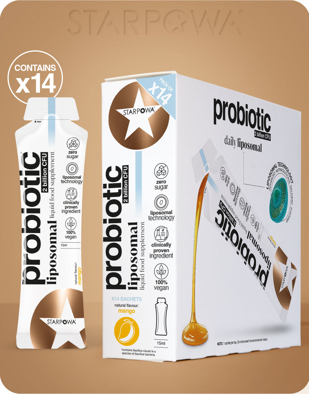 Probiotics 2 Billion CFU Liquid Liposomal