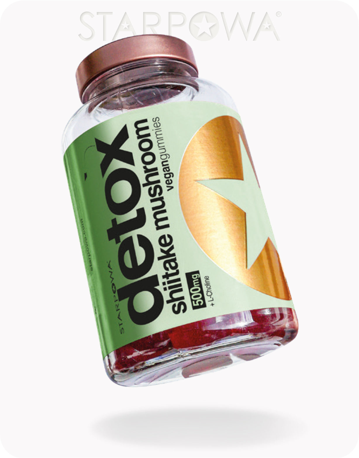 detox shiitake 500mg gummies