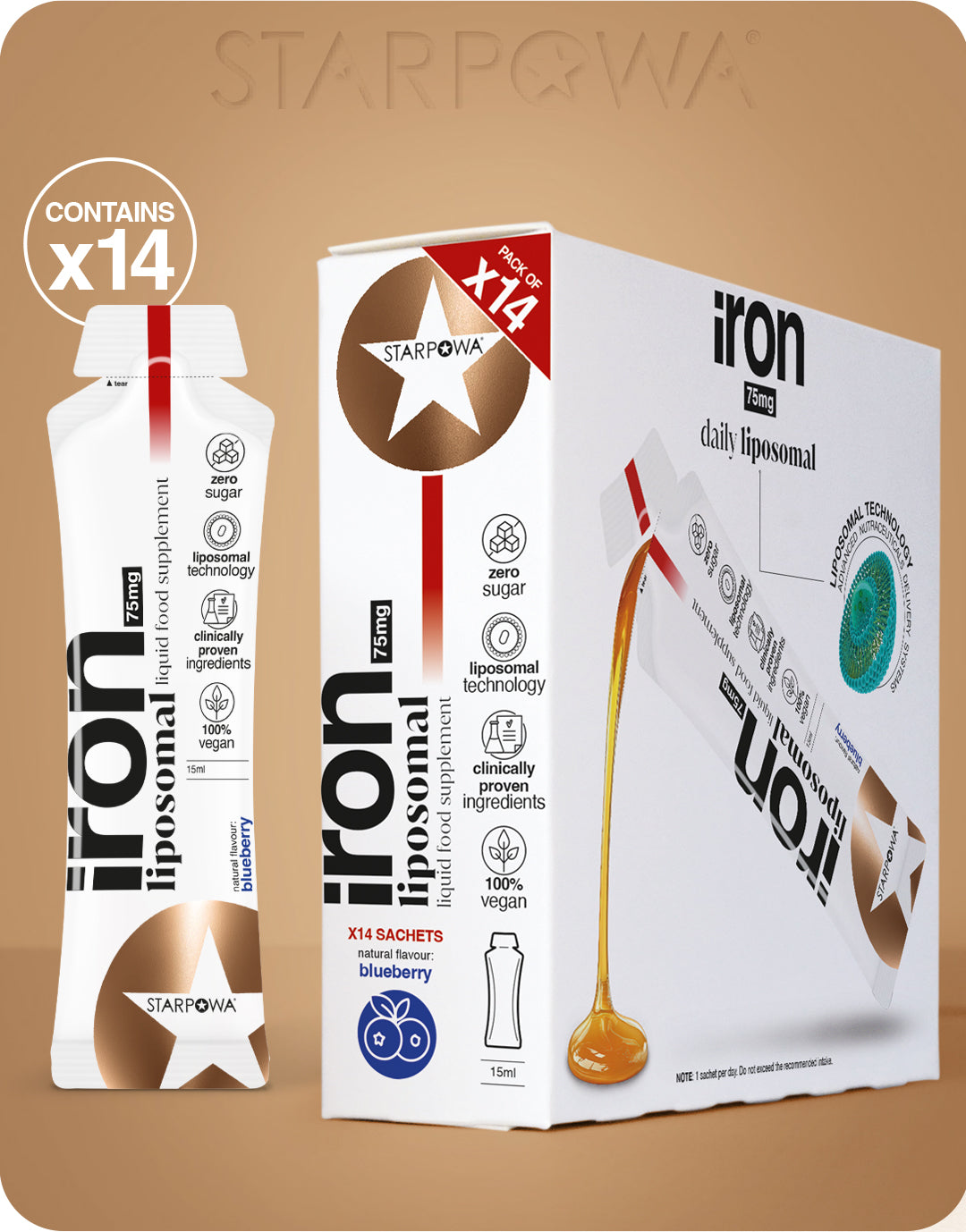 Iron 75mg Liquid Liposomal