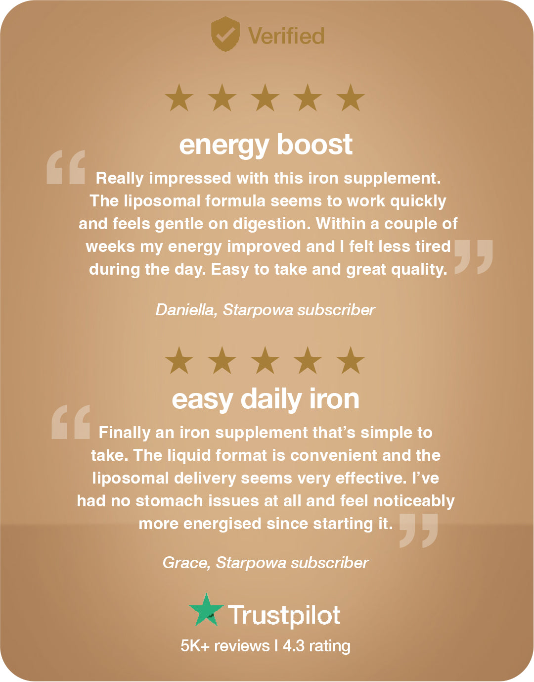 Iron 75mg Liquid Liposomal