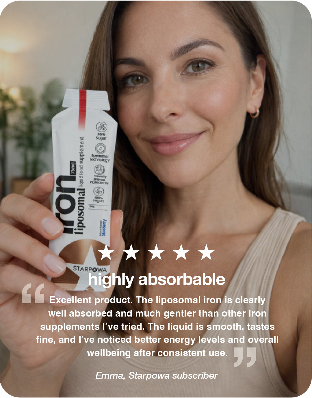 Iron 75mg Liquid Liposomal