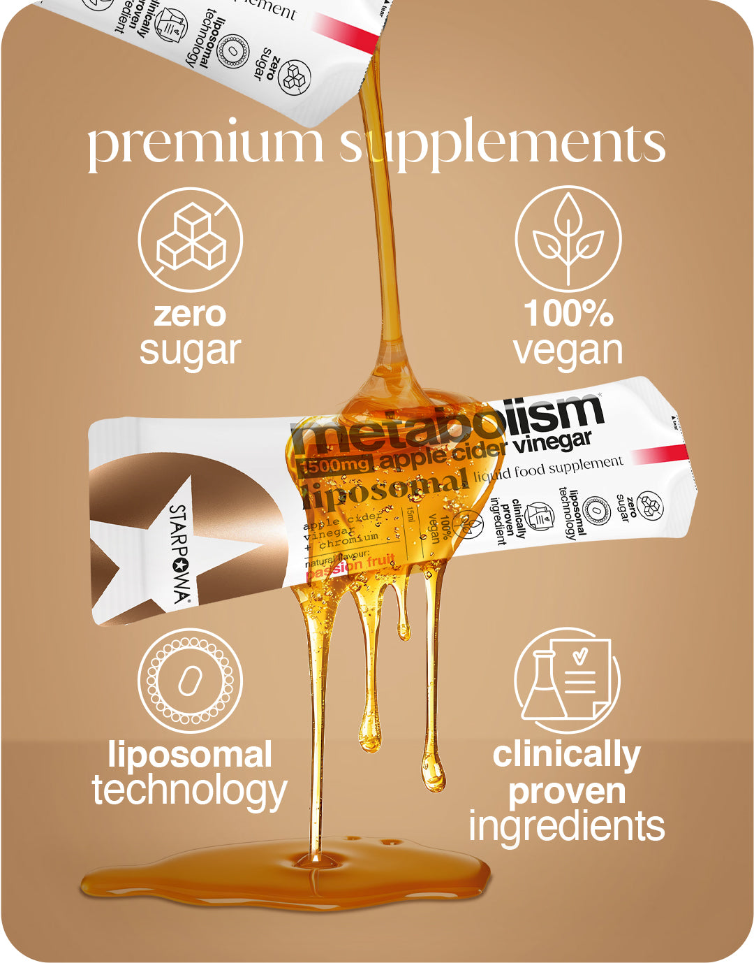 Metabolism ACV 1500mg Liquid Liposomal