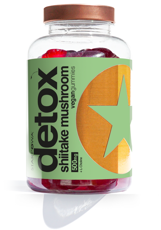 detox shiitake 500mg gummies
